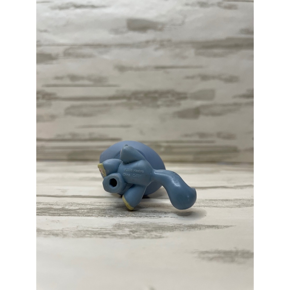 Littlest Pet Shop Bon Bon Tabby Cat Blue Gray Pink Yellow #1155 Kitten RARE LPS - Picture 5 of 9